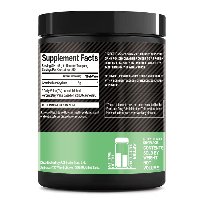 OEM Sports Nutrition Powder Manufacturer - Zinc Magnesium Creatine Monohydrate Powder for Speed Strength Enhancement