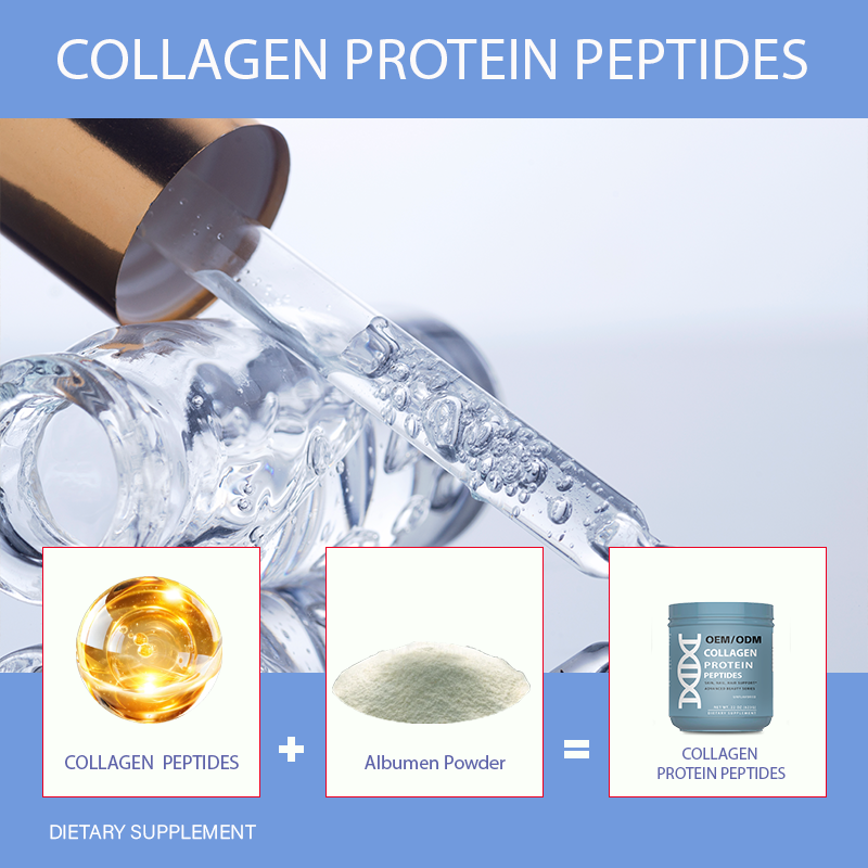 OEM ODM Multi-Collagen Peptides Powder Factory - Hydrolyzed Collagen Protein Powder for Skin Whitening Hair Growth
