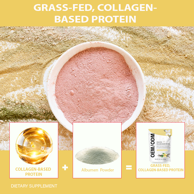 OEM Whey Protein Powder Healthcare Supplement Factory - Naturally Flavored Vanilla Customize Flavors Private Logo