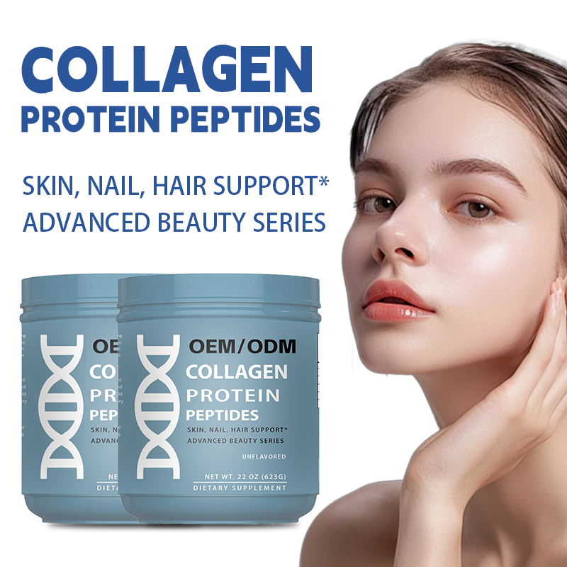 OEM ODM Multi-Collagen Peptides Powder Factory - Hydrolyzed Collagen Protein Powder for Skin Whitening Hair Growth