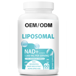OEM High-Potency Liposomal NAD+ 1000mg Capsule Manufacturer - Liposomal NAD+ Dietary Supplement Max Absorption Healthcare