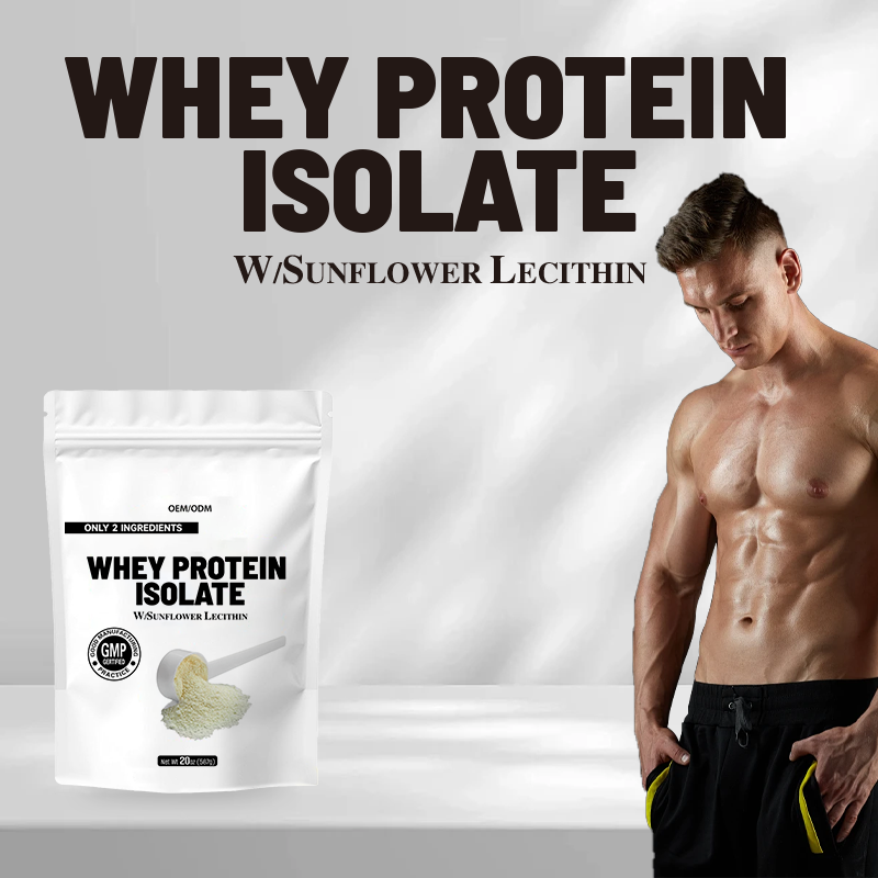 Private Label High Quality Vegetarian Whey Protein Powder Manufacturer - 20 Oz Packaging Bag Protein Powder for Weight Loss Men