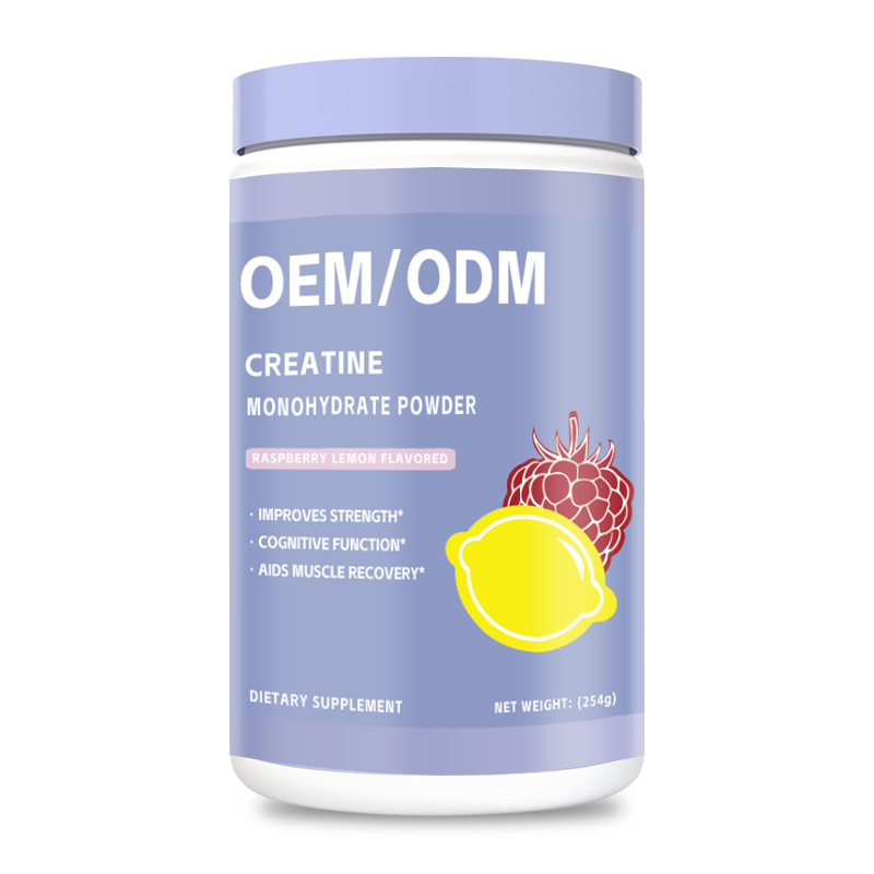 OEM Lemon Creatine Monohydrate Powder Manufacturer - Muscle-Building Protein Supplement for Strength Performance Enhancement
