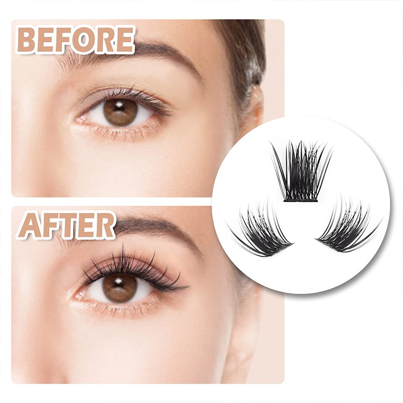 3D Faux Mink Cluster Lashes Factory - Wholesale Private Label Matte
