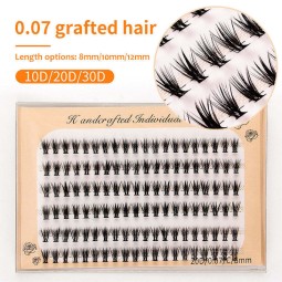 Handmade Grafting Eyelash Supplier - Super Fluffy Thick Cluster