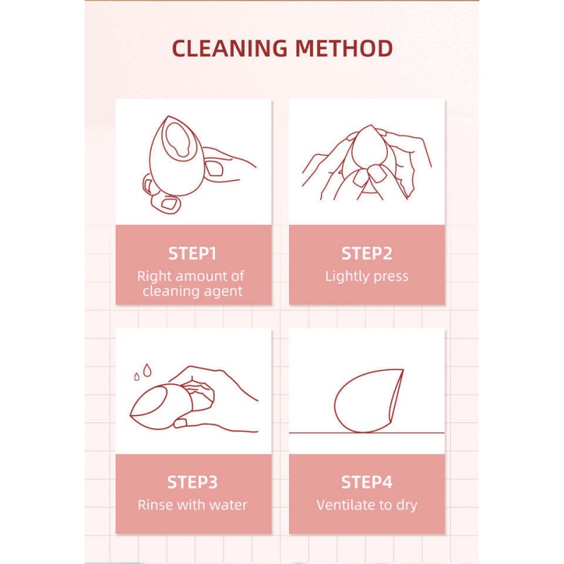 Beauty Sponge Manufacturer - High Quality Custom Logo Latex Free