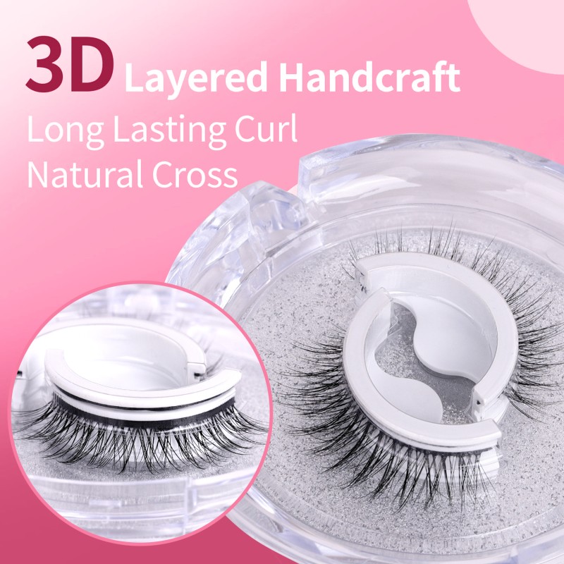 Self Adhesive Lashes Supplier - Custom Logo Cruelty Free Reusable