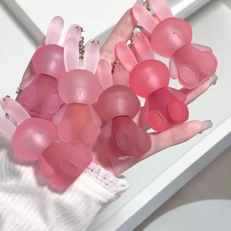 Matte Velvet Lip Glaze Supplier - Gege Bear Lovely Bunny Key Chain