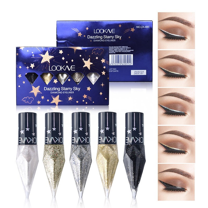 Liquid Eyeliner Kit Supplier - Fine Pearlescent Long Lasting Diamond