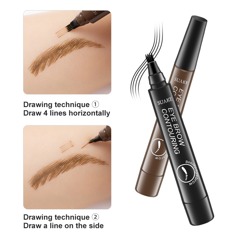 Liquid Eyebrow Pen Supplier - 3d Waterproof Microblading Natural