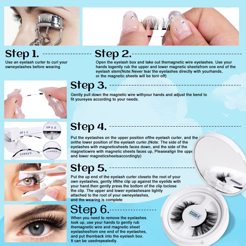 Magnetic Eyelashes Manufacturer - Create Your Own Brand Silk