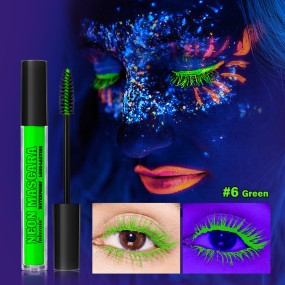 Glow Mascara Manufacturer - Halloween Colorful Magic Waterproof Neon