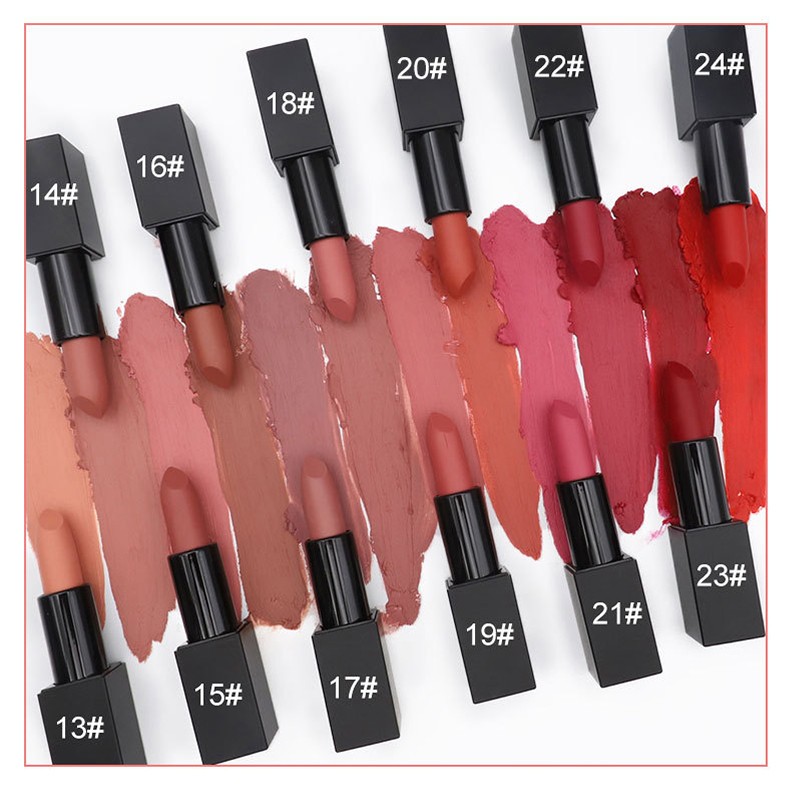 Velvet Matte Lipstick Factory - Waterproof Organic Vegan Custom