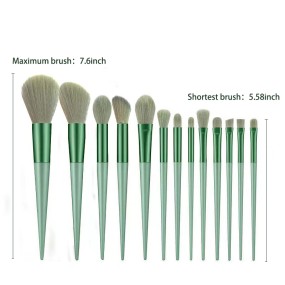 Makeup Brush Set Supplier - Professional Wooden Handle Soft Fluffy