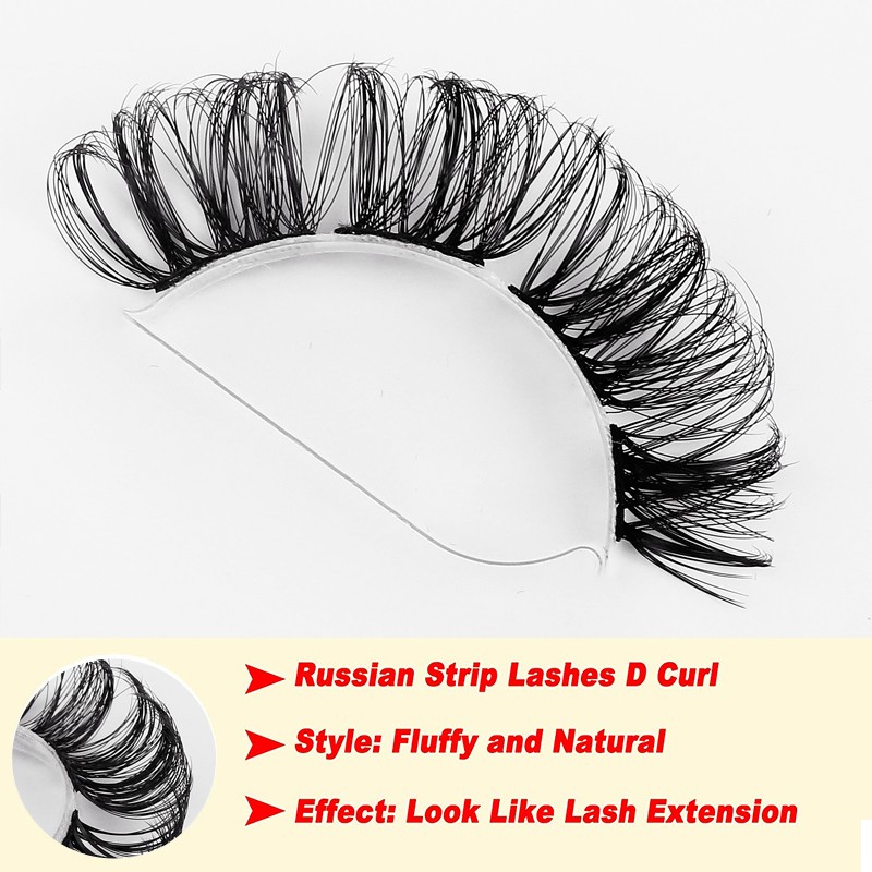 DIY Mink Cluster Lash Kit Supplier - Wide Thin Band Pre Cut