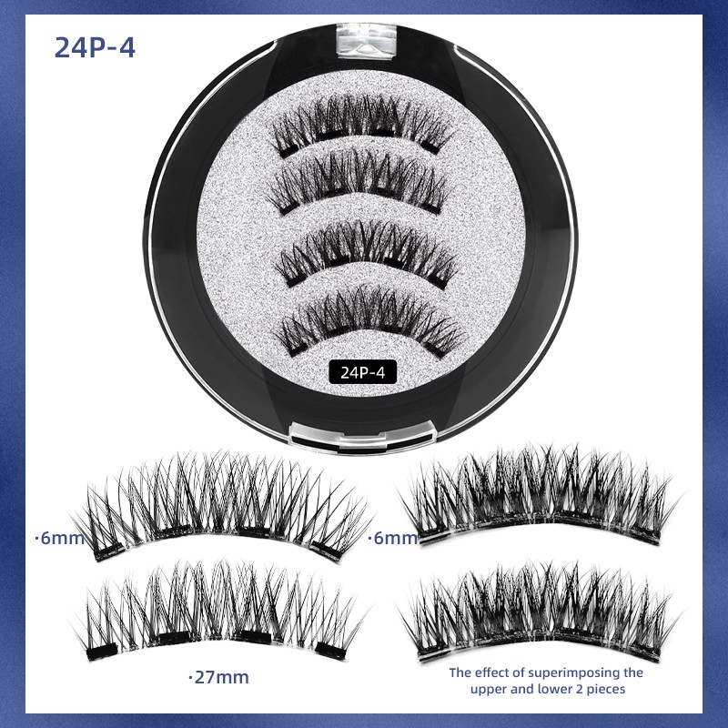 Quantum Magnetic Eyelash Supplier - Waterproof Sweatproof Natural