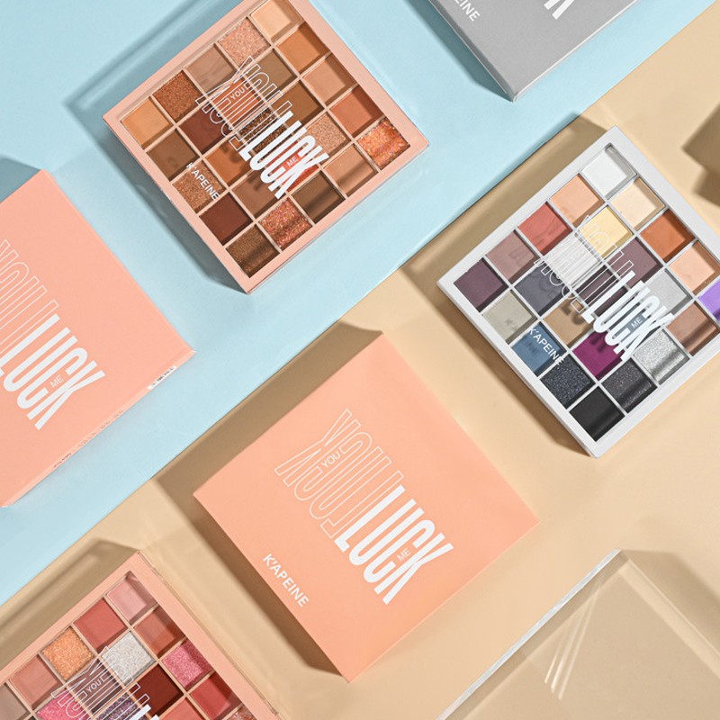 Glitter Eyeshadow Palette Supplier - Colorful Smooth Makeup Vegan