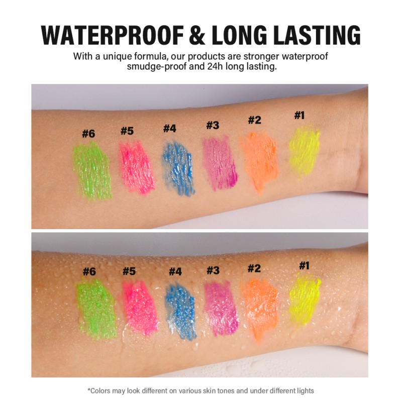 Glow Mascara Manufacturer - Halloween Colorful Magic Waterproof Neon