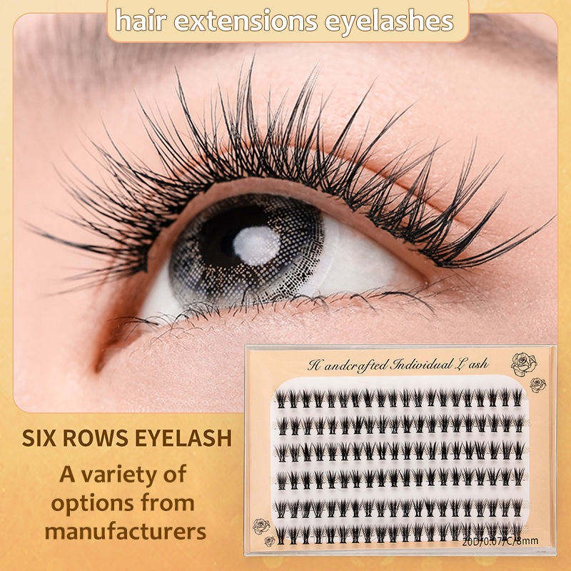 Handmade Grafting Eyelash Supplier - Super Fluffy Thick Cluster