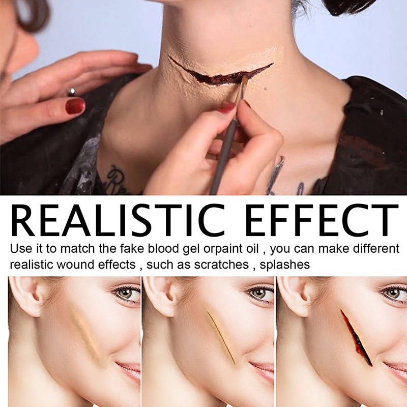 Halloween Makeup Set Supplier - Face Body Painting Fake Wound