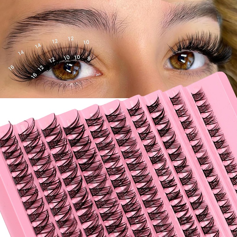 Lash Clusters Supplier - Bulk Custom Logo Natural Wispy Segment