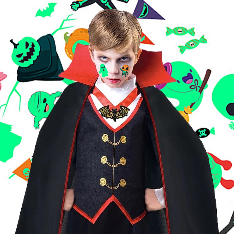 Halloween Tattoo Sticker Supplier - Waterproof Non-Toxin 2d Color