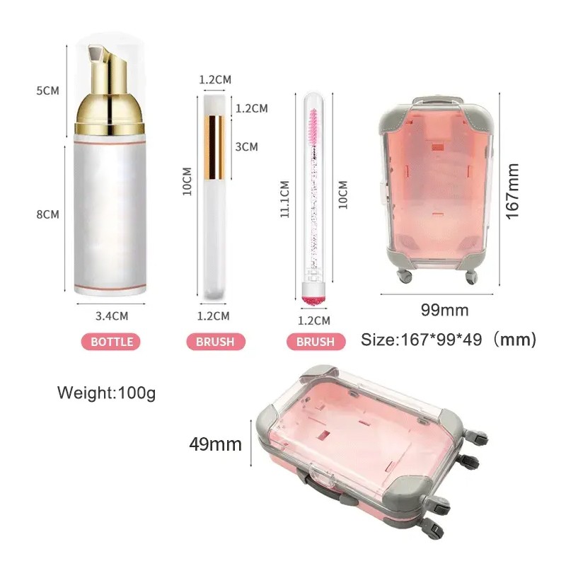 Eyelash Shampoo Manufacturer - 50ml Gentle Cleaner Foam Aftercare