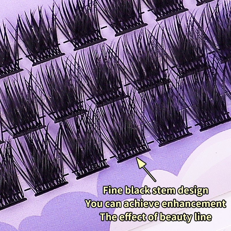 3D Faux Mink Cluster Lashes Factory - Wholesale Private Label Matte