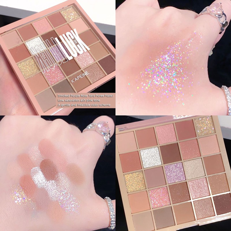 Glitter Eyeshadow Palette Supplier - Colorful Smooth Makeup Vegan