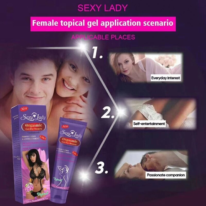 Female Libido Gel - Orgasmic Climax Cream for Women G-Spot