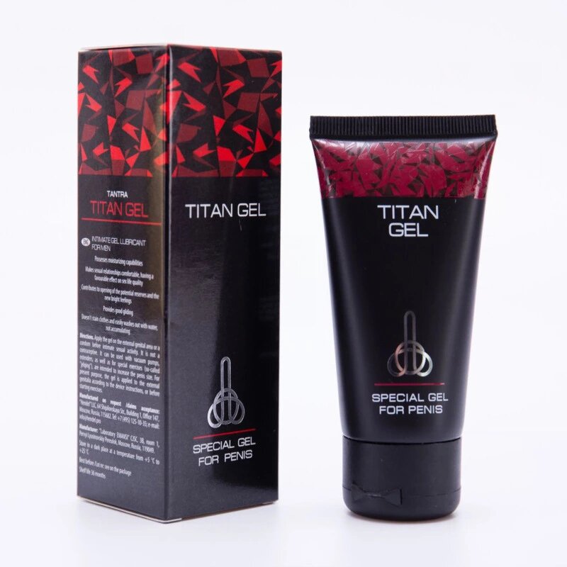TITAN GEL Penis Massage Cream Manufacturer - Gold Edition Natural Mid Formula