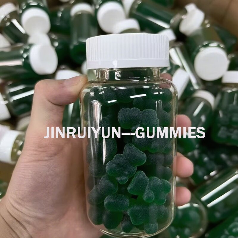 Super Greens Multivitamin Gummies Manufacturer - Superfood Gummy Bears with Spirulina & Chlorella