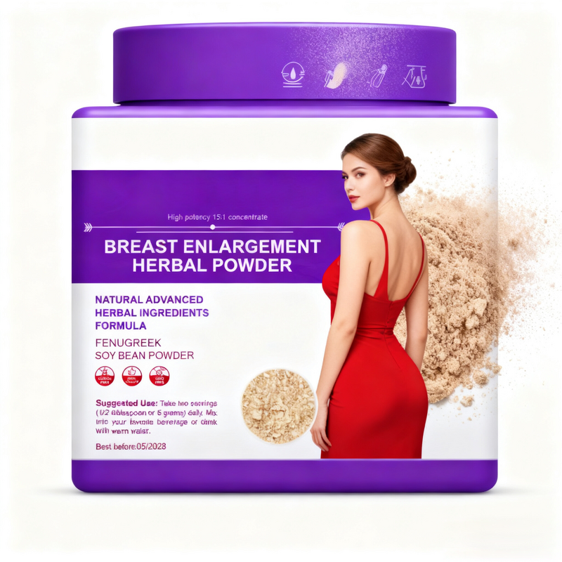 Herbal Breast Enhancement Powder Manufacturer - Fast-Absorbing 200g Supplement for Women