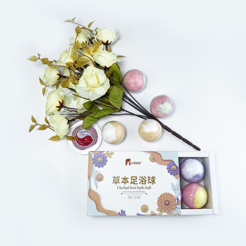 Foot Bath Bomb Supplier - Fragrant Deep Moisturizing Cleansing