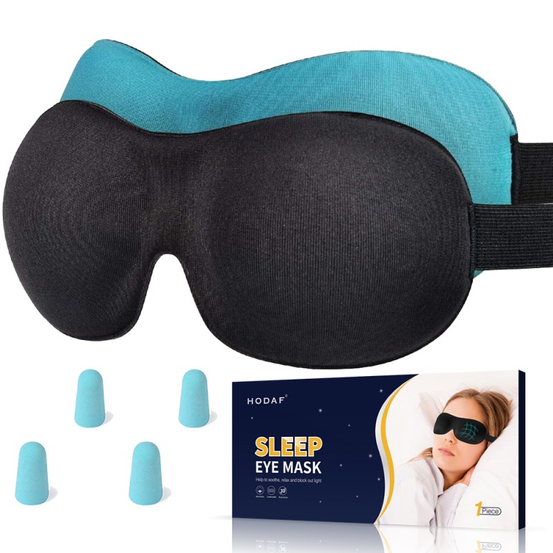 Sleep Eye Mask Supplier - 3D Blackout Adjustable Contoured