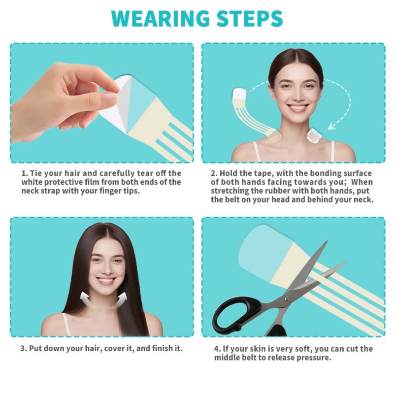 Neck Lifting Patch Factory - New Trend Wrinkle Relief Weakening