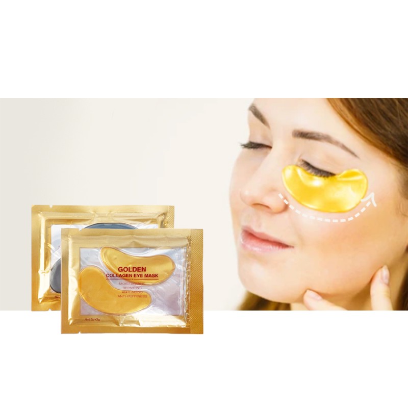 Collagen Eye Mask Factory - Korean 24k Gold Gel Patches