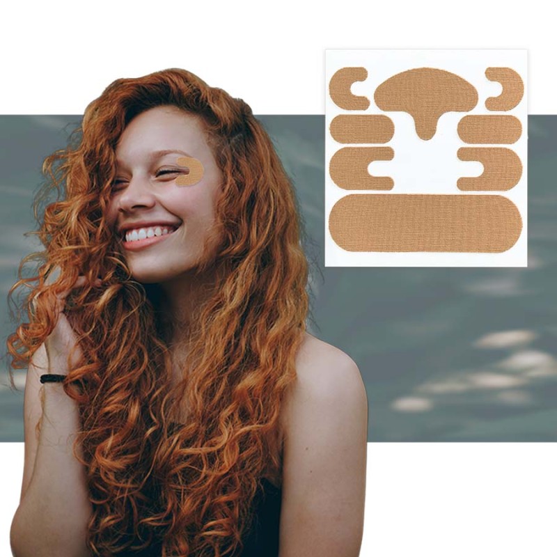 Face Lift Tape Supplier - Oval Shape Instant Facelift