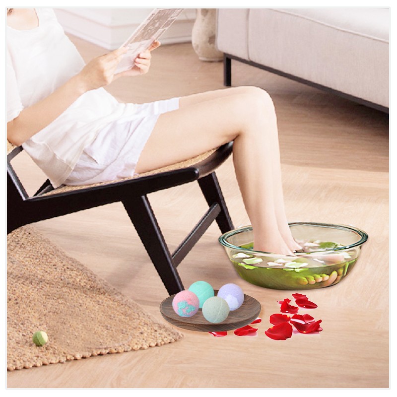 Foot Bath Bomb Manufacturer - Nourishing Fizzy Multi-Scents
