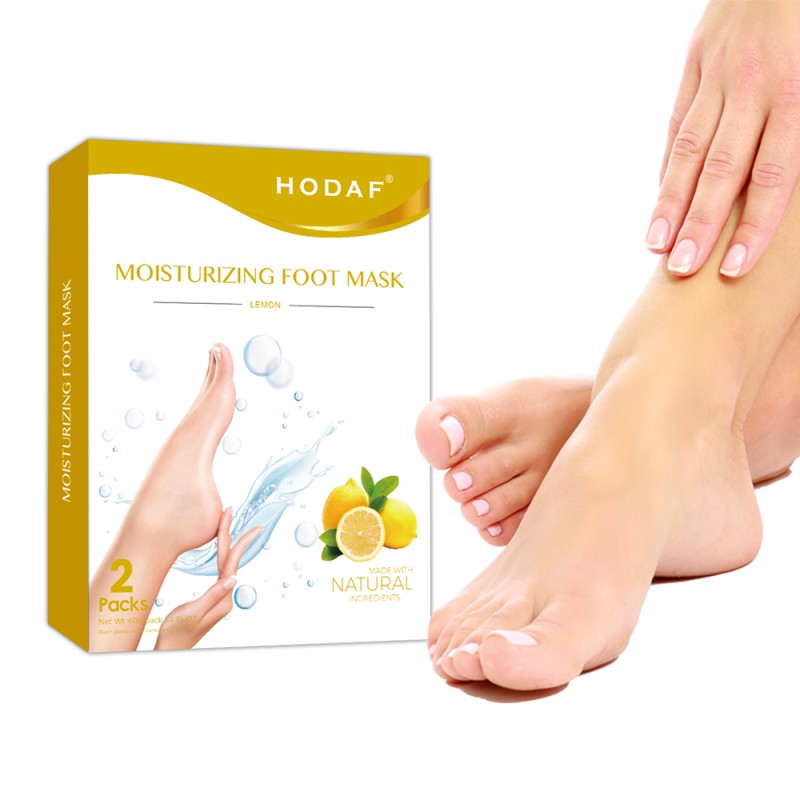 Foot Mask Manufacturer - Lemon Moisturizing Home Use