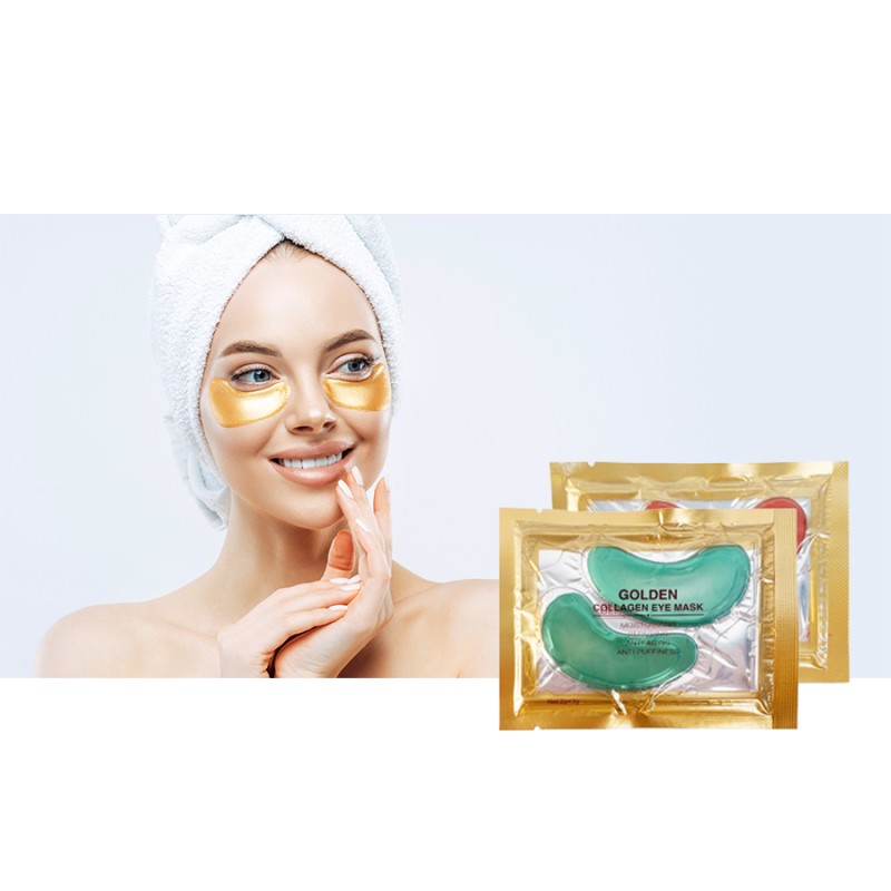 Collagen Eye Mask Factory - Korean 24k Gold Gel Patches