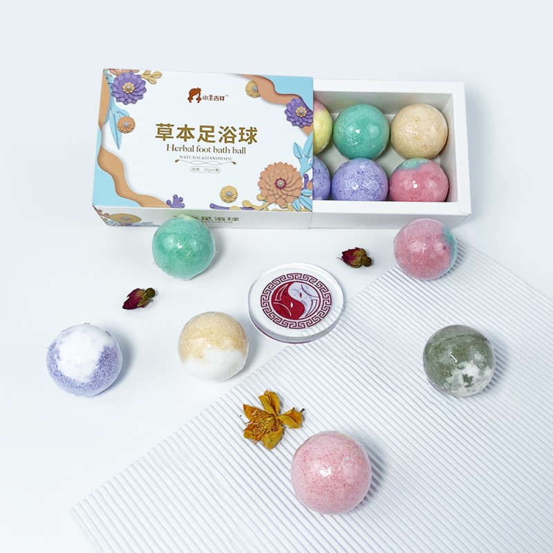 Foot Bath Bomb Manufacturer - Nourishing Fizzy Multi-Scents