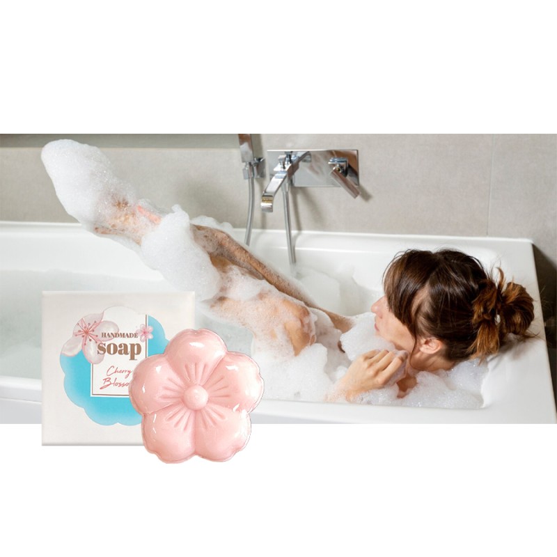 Handmade Soap Factory - OEM Custom Packaging Sakura