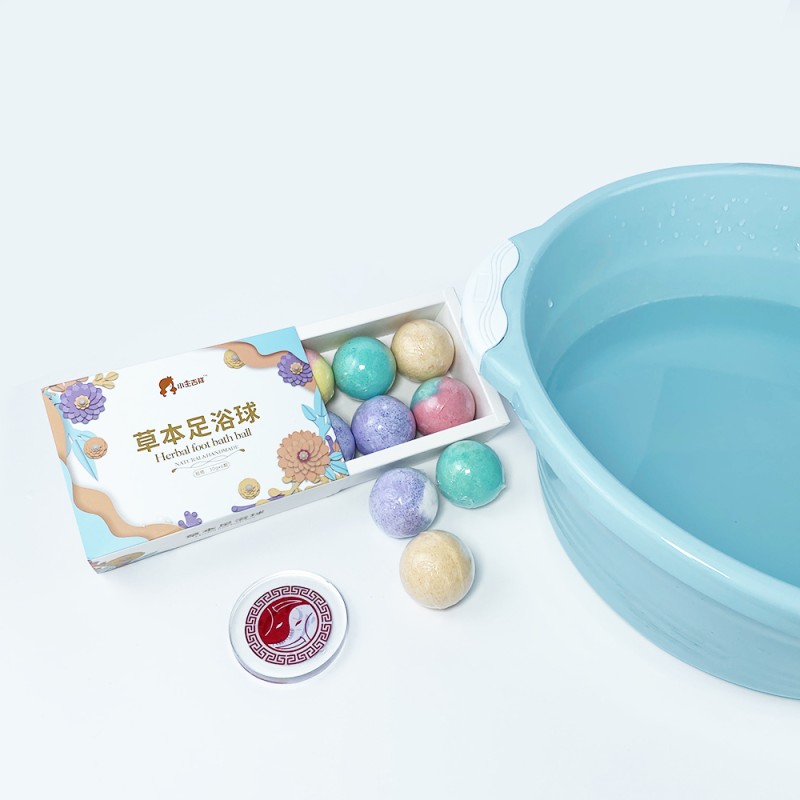 Foot Bath Bomb Supplier - Fragrant Deep Moisturizing Cleansing