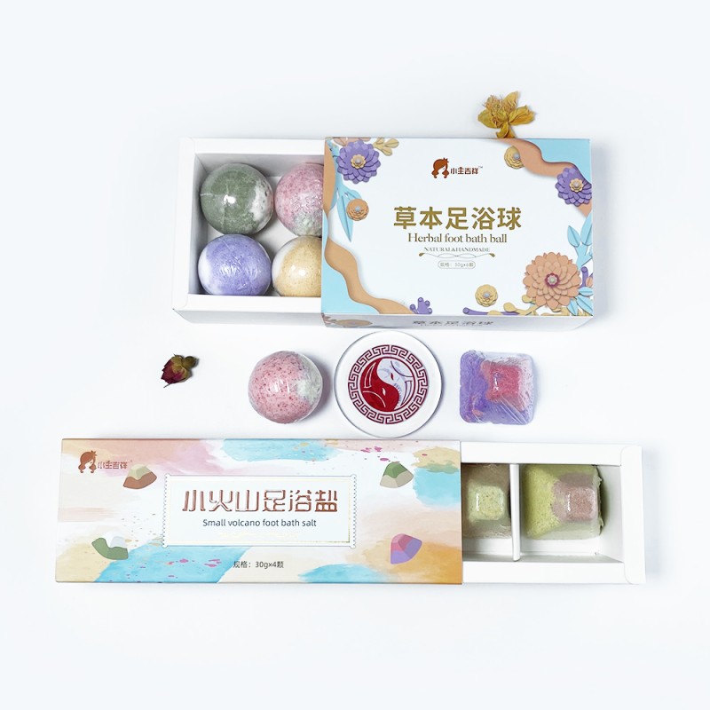 Foot Bath Bomb Supplier - Fragrant Deep Moisturizing Cleansing