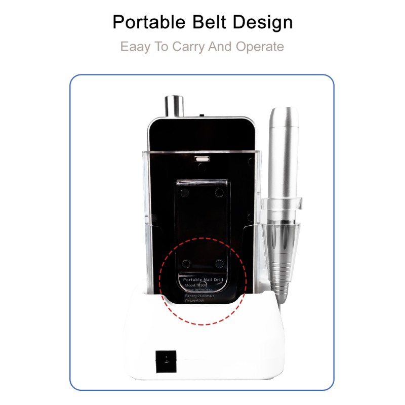 Nail Drill Machine Factory - Professional OEM 35000rpm Coreless Rechargeable Manicure Tools