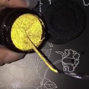 Glitter Gel Liner Manufacturer - Private Label Reflective Flash Disco Spider UV Gel 6 Color