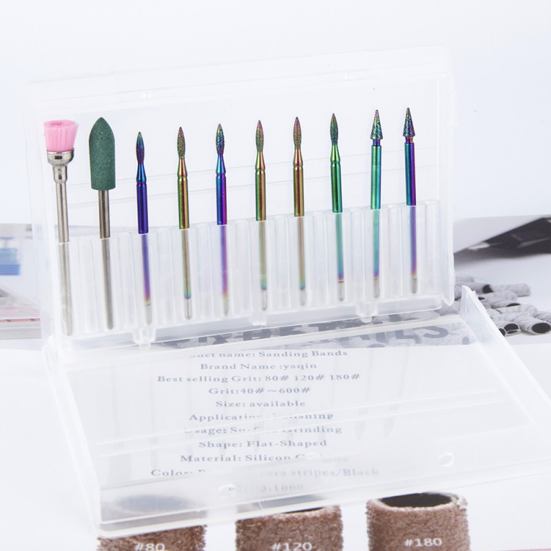 Carbide Nail Bits Manufacturer - 2025 Hot Sale Professional E-File Nail Drill Bit Set