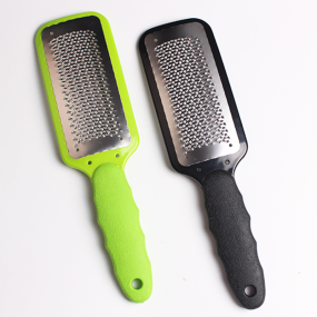 Pedicure Metal Foot Files Factory - Plastic Handle Best Tool to Remove Hard Skin