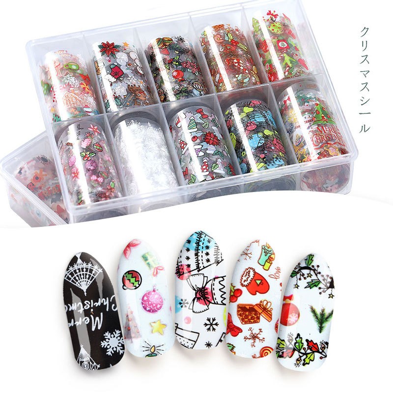 Korea Nail Decal Sticker Factory - Wholesale Flower Gel Foil Wrap 3d Bling Cartoon Sticker